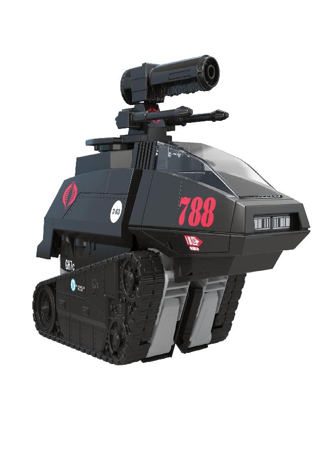 TRANSFORMERS Transformers Generations Collaborative: G.I. Joe Mash-Up, Megatron H.I.S.S. Tank with Cobra Baroness Figure, Ages 8 and Up  - Image 5