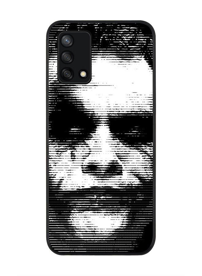 Stylizedd Rugged Black edge case for Oppo A95 4G/Oppo F19 Slim fit Soft Case Flexible Rubber Edges Anti Drop TPU Gel Thin Cover - Joker  - Image 1