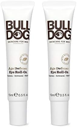 BULLDOG Mens Skincare and Grooming Age Defense Eye Roll On 05 Ounces Pack of 2