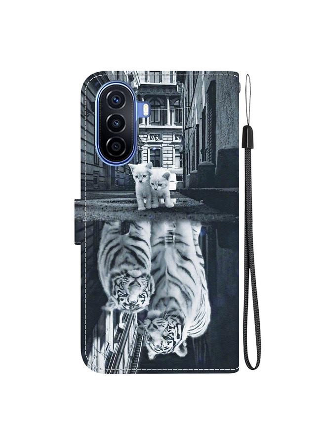 S-TOP Case For Huawei nova Y70 Plus Crystal Texture Colored Drawing Leather Phone Case - Image 3