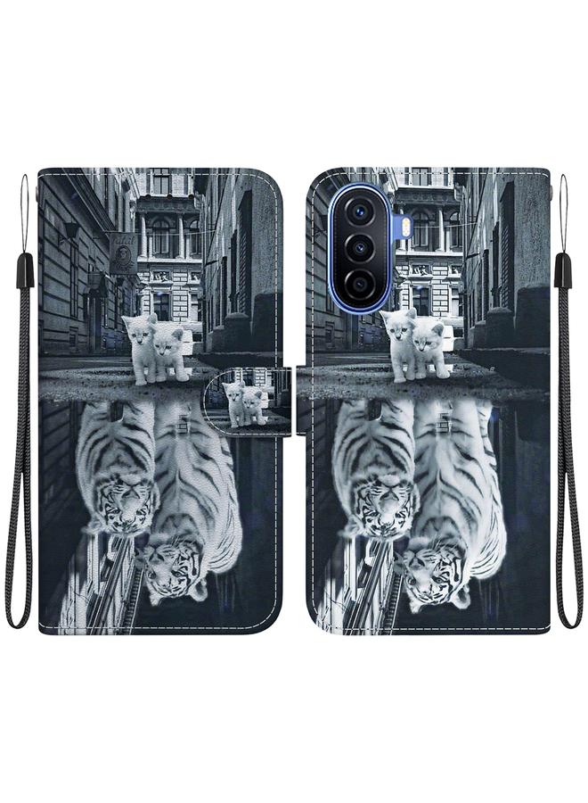S-TOP Case For Huawei nova Y70 Plus Crystal Texture Colored Drawing Leather Phone Case - Image 1
