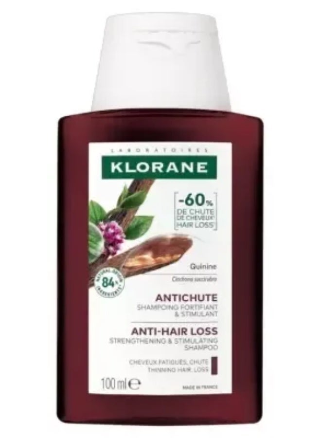 Klorane Strength - Tired Hair & Fall Shampoo with Quinine and Edelweiss Organic 400ml - Image 1