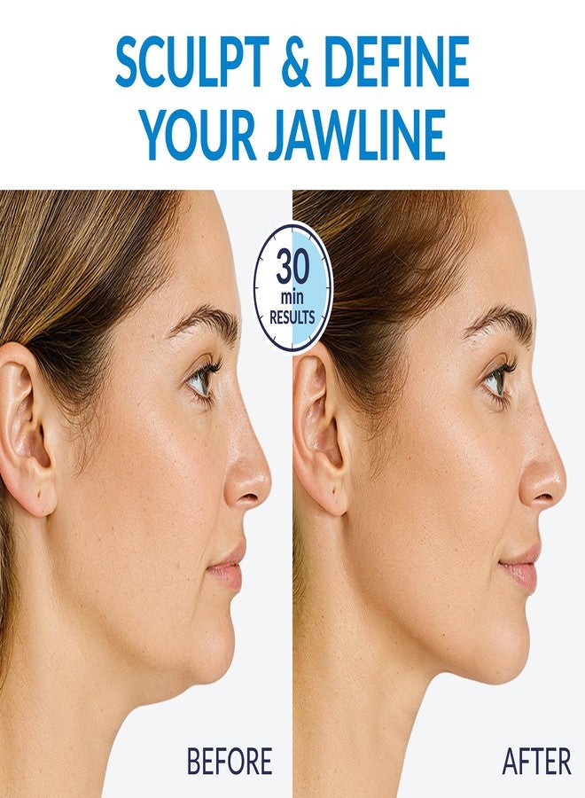 Stylia MaxiLift V-Line Lifting Collagen Face Mask - Double Chin Strap - Jawline Shaper - Neck Firming and Tightening Mask with Hyaluronic Acid & Aloe Vera - Chin Strap for Sleeping (10PC) - Image 3