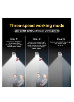 DIGI CORE Solar Powered Camera Spotlight With Light Sensor And Motion Sensor Remote Control 3 Modes  - Image 4
