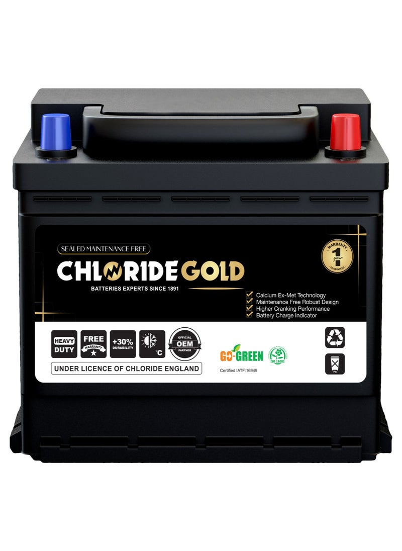 CHLORIDE - Car battery NS 40 12V  36AH - Image 1
