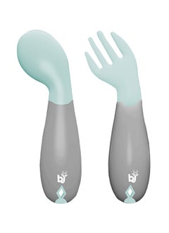 Angled Food Fork And Spoon Set, 6 Months + - pzsku/Z5180A583FFE402539D54Z/45/_/1720005977/a3e2b5e1-3434-42d2-ac42-d34e9d6bdf09