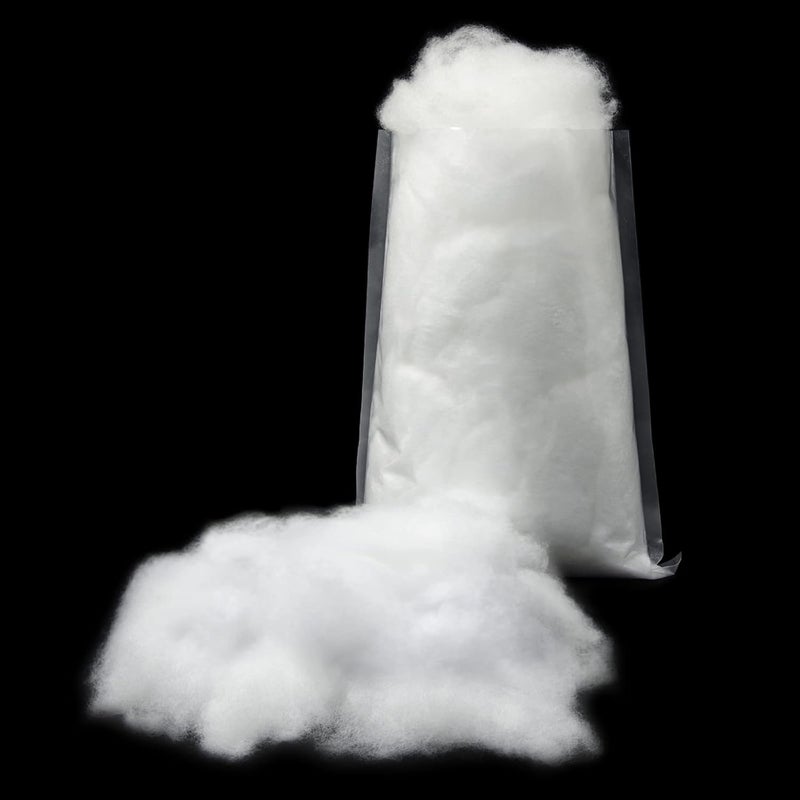 Pextian Christmas Fake Snow Decor, Artificial Snow Fluff Decoration, Cotton Snow for Winter Village, Flame Resistant Indoor Snow Blanket for Nativity, Christmas Decoration(5.6 OZ) - Image 1