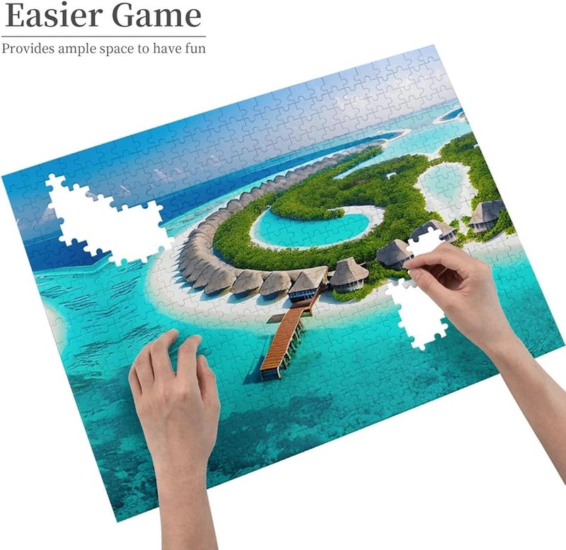 Phayah Maldives Scenery 500 Piece Jigsaw Puzzle For Adults Home Decor Gift - Image 4