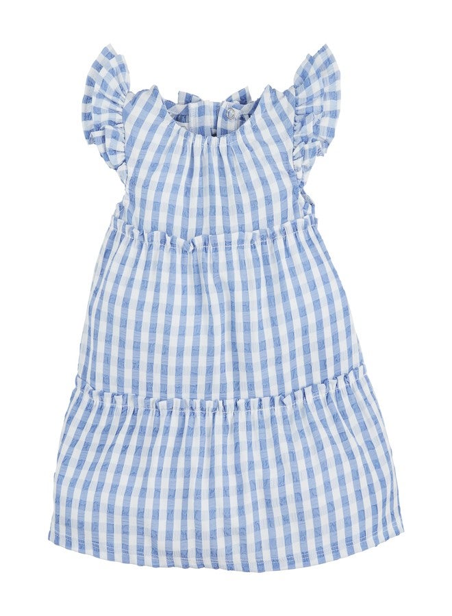 Mud Pie Girls Mini Bardot Dress - Image 1