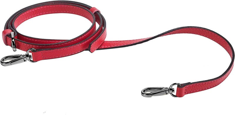 Live Up Full Grain Purse Strap Genuine Leather Replacement for Cross Body Bag Handbags - Image 1