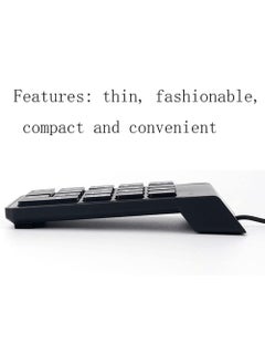 Rock Pow Numeric Keyboard, Mini Numeric Keyboard, USB Numeric Keyboard, Suitable For Laptop Desktop Laptop Tax Number Calculation Office Business Trip.  - Image 4