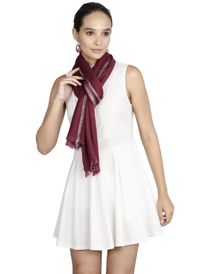 FabSeasons Cotton Scarf/Scarves, Shawl and stoles for Women, Size - 70 x 190 cms - Image 2