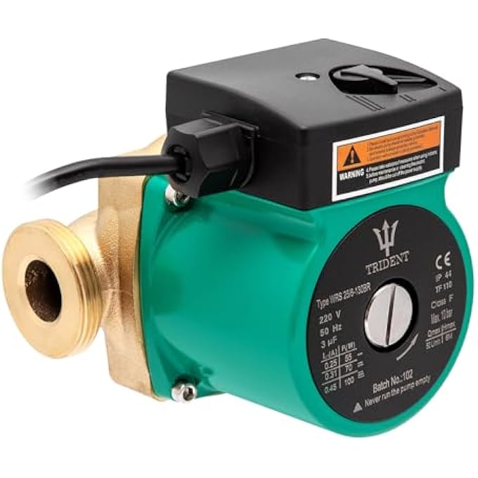 Trident HOT WATER SECONDARY CIRCULATOR BRONZE PUMP REPLACEMENT. - Image 1