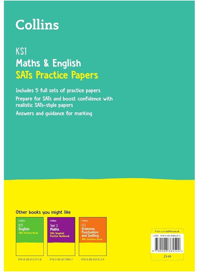 KS1 Maths and English SATs Practice Papers: For the 2022 Tests  - Image 2