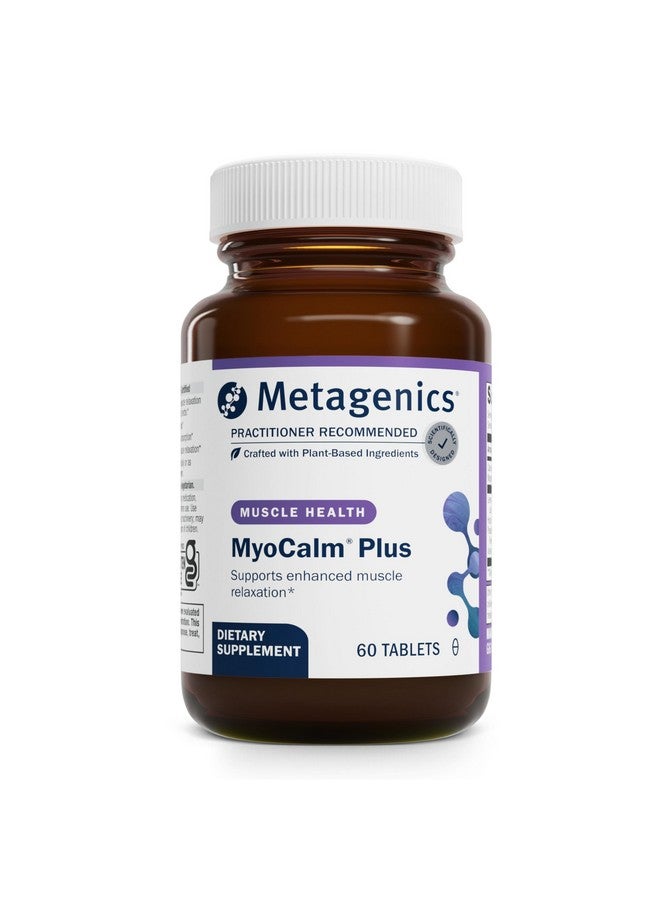 ميتاجينكس ميتاجينيكس ميو كالم بلس - مع زهرة الآلام، جذر حشيشة الهر، المغنيسيوم والكالسيوم - غير معدل وراثيًا، خالٍ من الغلوتين ونباتي - 20 حصة - 60 قرصًا - Image 1