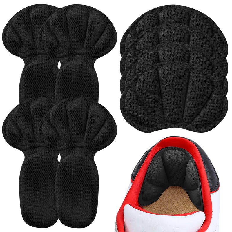 SUMBLIME Adhesive Back of Heel Cushion Pads, Heel Grips Inserts for Boots, Too Big Loose Shoes, Reusable Heel Guards Liners for Women Men, Improve Shoe Fit - Image 1