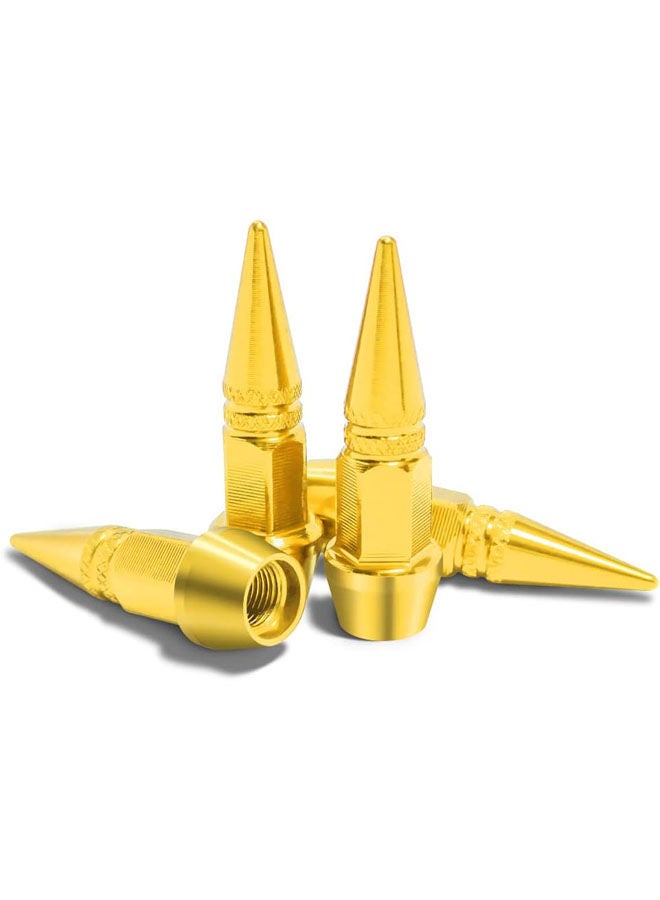 Generic Car Wheel Tire Valve Caps Dustproof 4 Pcs - Image 1