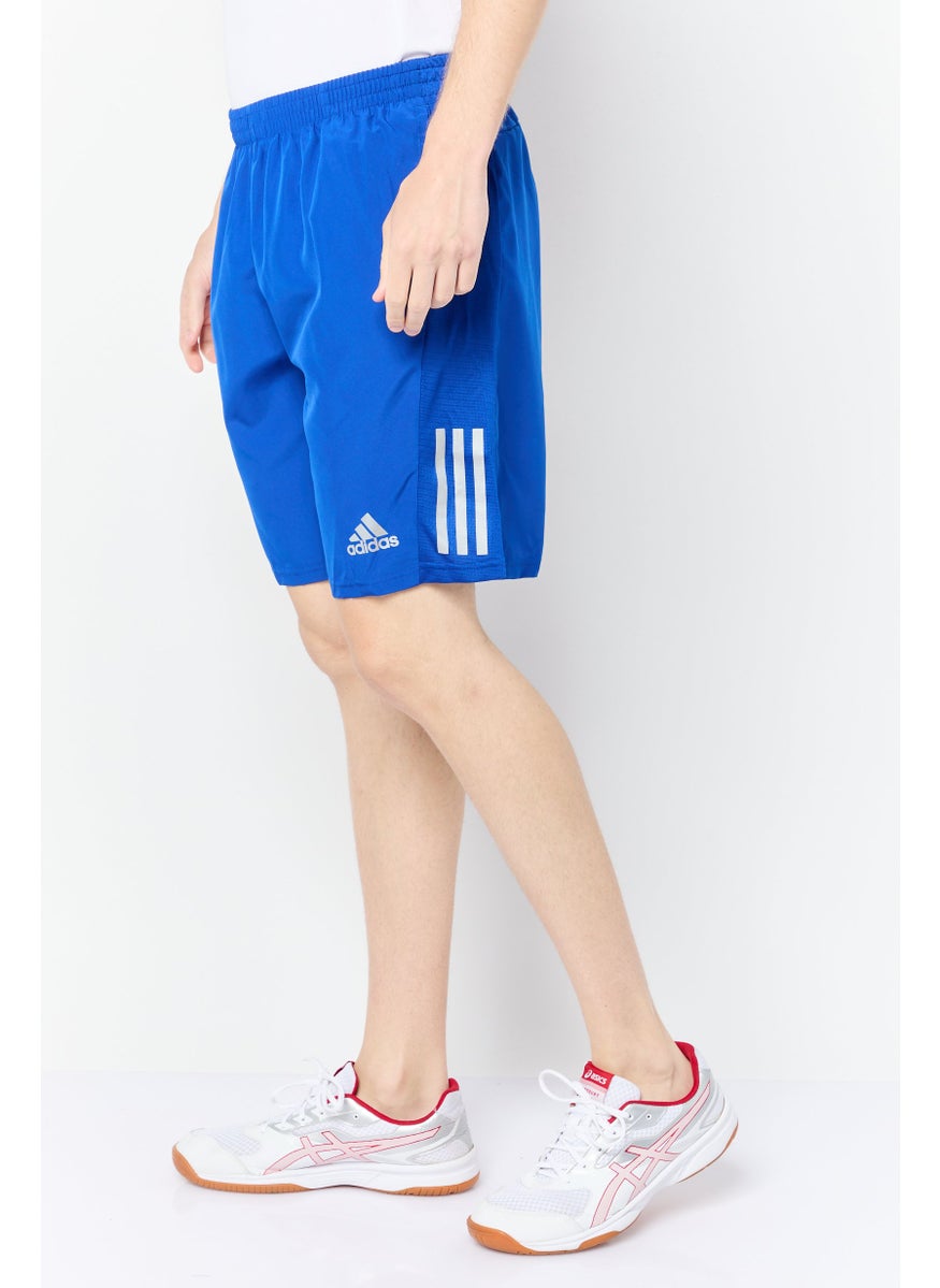 Adidas Men Sportswear Fit 9 Inseam Training Shorts, Dark Sky Blue  - Image 3