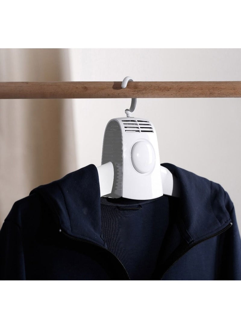 Portable Clothes Dryer Electric Clothes and Shoe Drying Hanger Foldable Clothes Dryer with Cold Hot Drying and Timer Dryer Rack Machine US Plug for Socks Bras Lingerie Clothes Sturdy  - Image 1