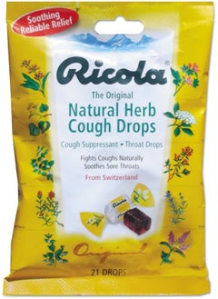 7776 Cough Drops, Natural Herb, 21 Drops/Bag