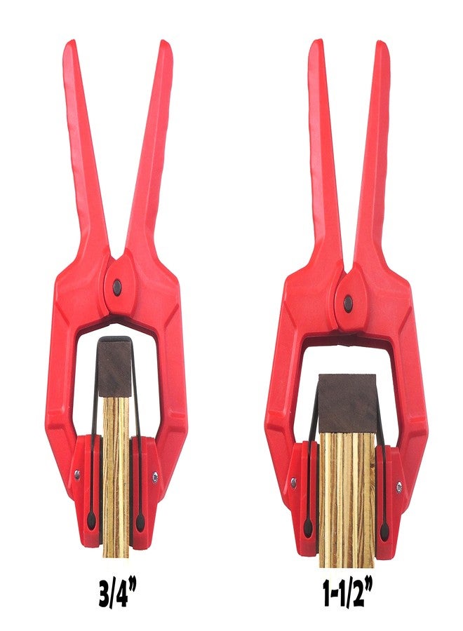 Taytools 106393 Large Spring Molding Edge Band Clamp Overall Size 8" x 5", Opening: 2-1/4", Throat Depth 3-1/4 Inches (1) - Image 4