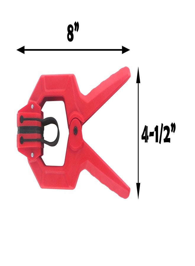 Taytools 106393 Large Spring Molding Edge Band Clamp Overall Size 8" x 5", Opening: 2-1/4", Throat Depth 3-1/4 Inches (1) - Image 5