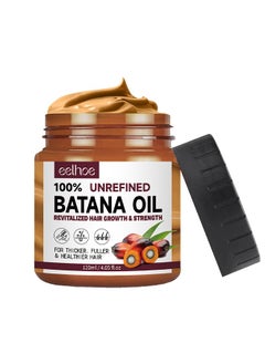 EELHOE 100% Batana Oil - Hair Growth Healthier Thicker Fuller Hair, Batana oil, Batana Oil for Hair Growth, Batana Oil Organic, Batana Oil Organic for Healthy Hair, Batana Oil Hair Mask 120ml  - Image 1