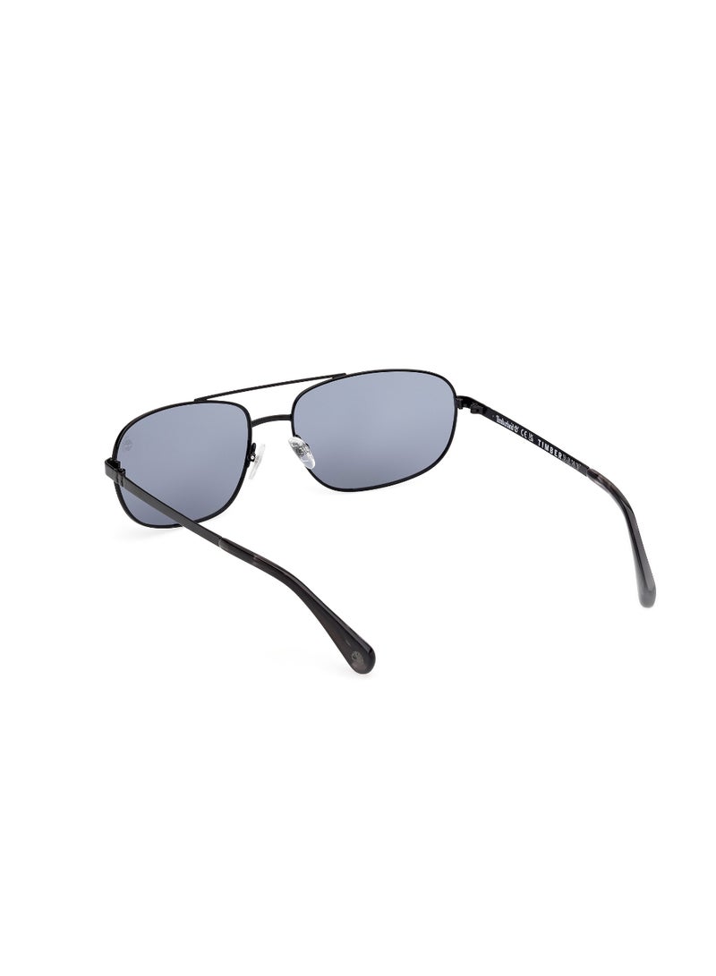 TIMBERLAND FULL RIM MALE NAVIGATOR BLACK METAL SUNGLASSES - Image 3