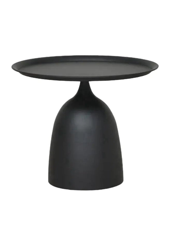 هيكسدريم طاولة قهوة، طاولة جانبية بتصميم أريكة نورديك، مناسبة لغرفة المعيشة أو غرفة النوم أو الفناء، طاولة جانبية معدنية عتيقة، طاولة خارجية مستديرة من الحديد المعدني، مقاومة للعوامل الجوية، مضادة للصدأ، مقاس 40*40*42 سم. - Image 4