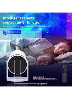 XIPH Black Hole Galaxy Projector – 15 Color Projection, LED Night Light & Starry Sky Home Decor, Relaxing Atmosphere for Bedroom, Living Room & Kids  - Image 3