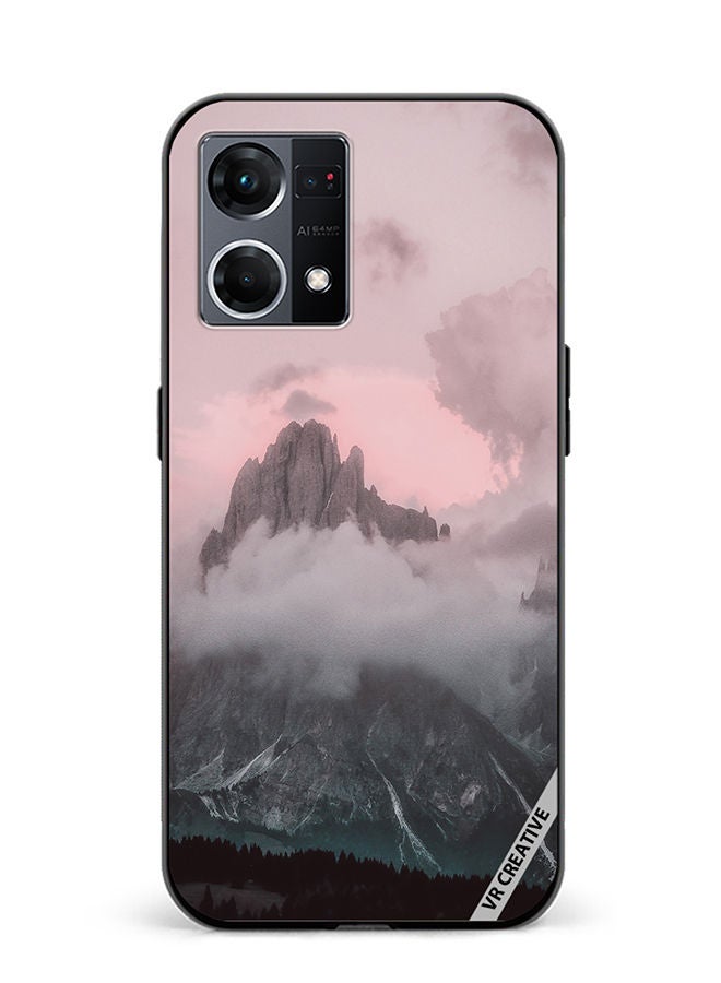 VR CREATIVE Protective Case Cover For Oppo Reno8 4G Havenly Cloud Design Multicolour - Image 1