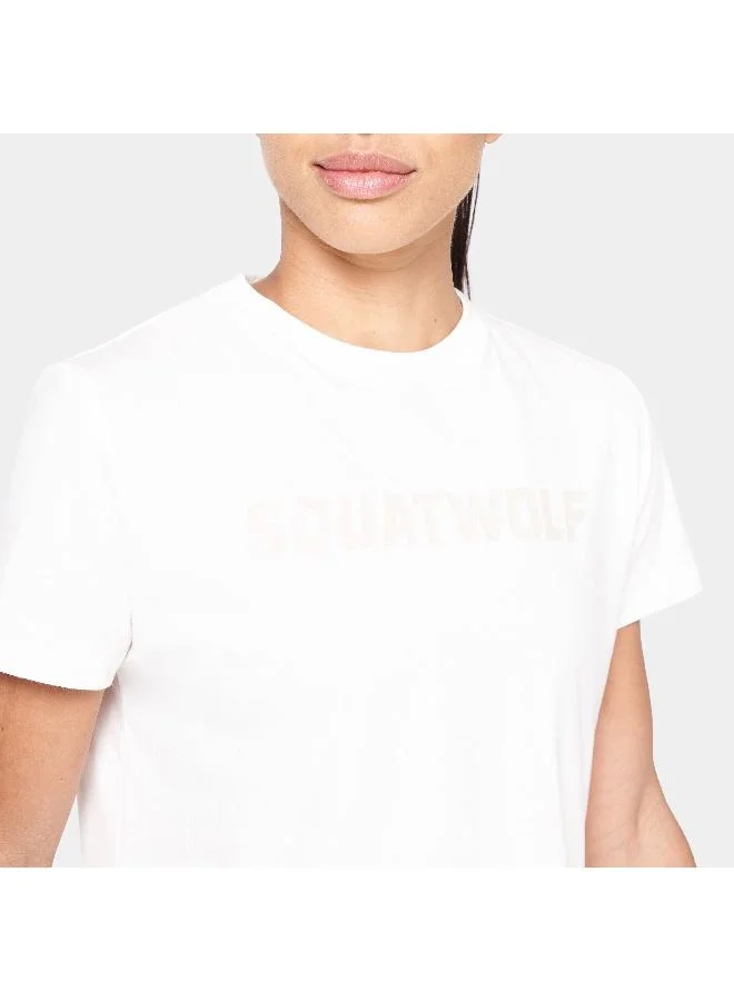 SQUATWOLF Logo Slogan T-Shirt