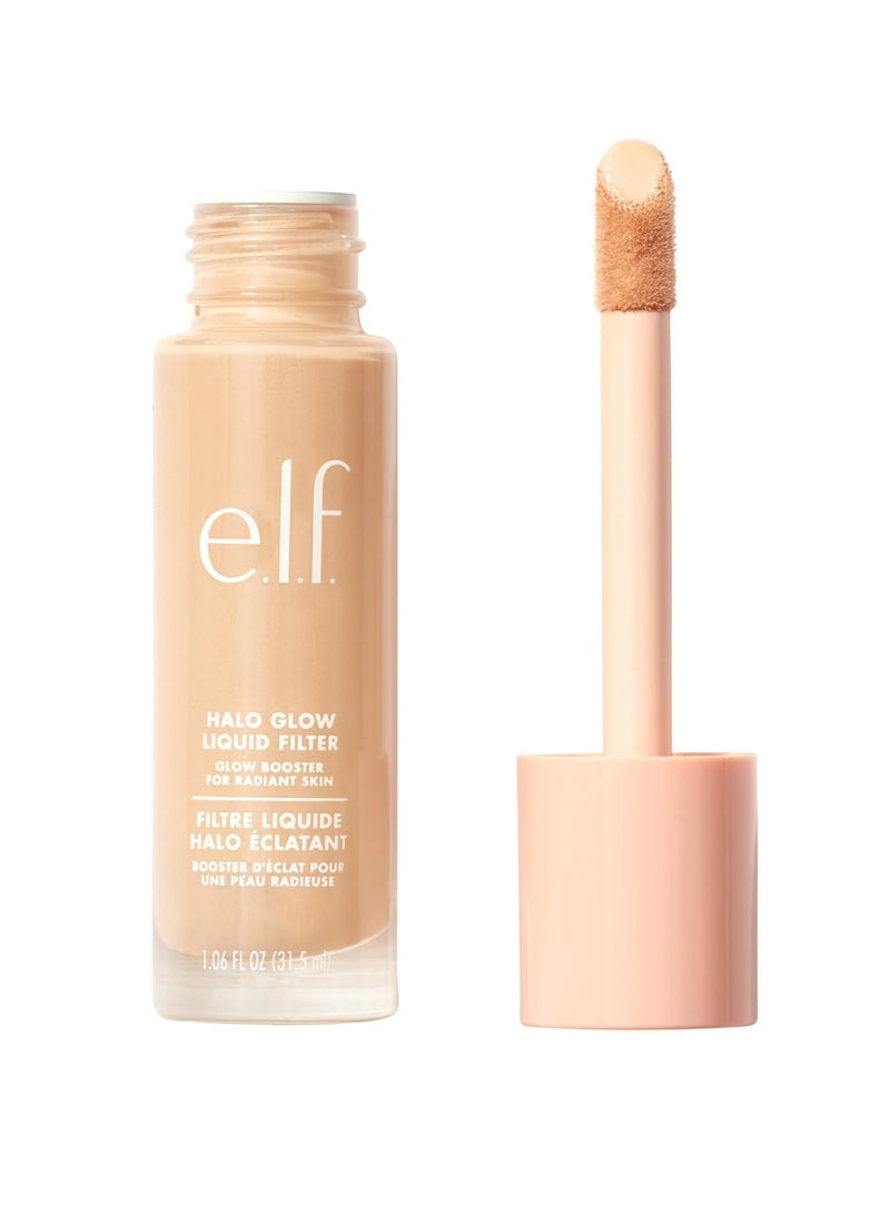 إلف فلتر سائل هالو جلو 0 فير، معزز للبشرة للحصول على مظهر متوهج وناعم، غني بحمض الهيالورونيك، نباتي وخالٍ من القسوة، 31.5 مل - Image 2