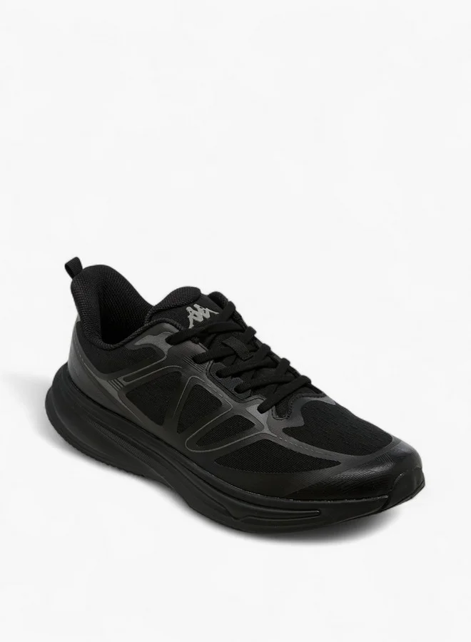 Kappa Men's Panelled Sports Shoes with Lace-Up Closure