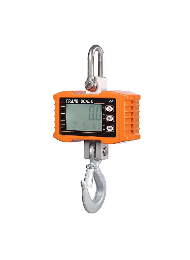 Generic - Digital Hanging Scale 1000kg/ 2204lbs Portable Heavy Duty Crane Scale LCD Backlight Industrial Hook Scales Unit Change/ Data Hold/ Tare/ Zero - Image 1
