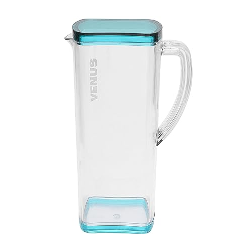 Jaypee Plus Venus Unbreakable Water Jug 1.65 Litre Easy Pour Spout & Strong Handle |Wide Mouth BPA Free Food Grade Transparent Multipurpose Jug for Milk, Juice, Beverage, Lassi, Cocktail, Green - Image 3