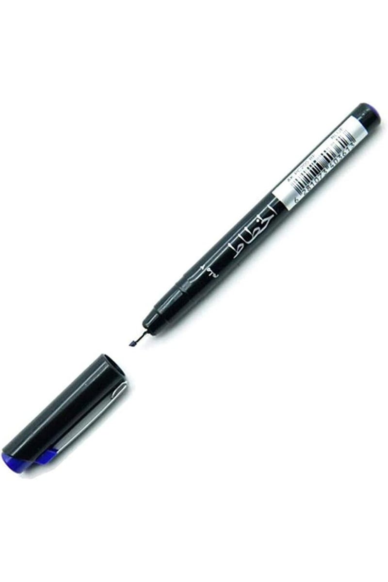Al Khatat Calligraphy Pen, 1 Piece, 2 mm Line Width, Blue