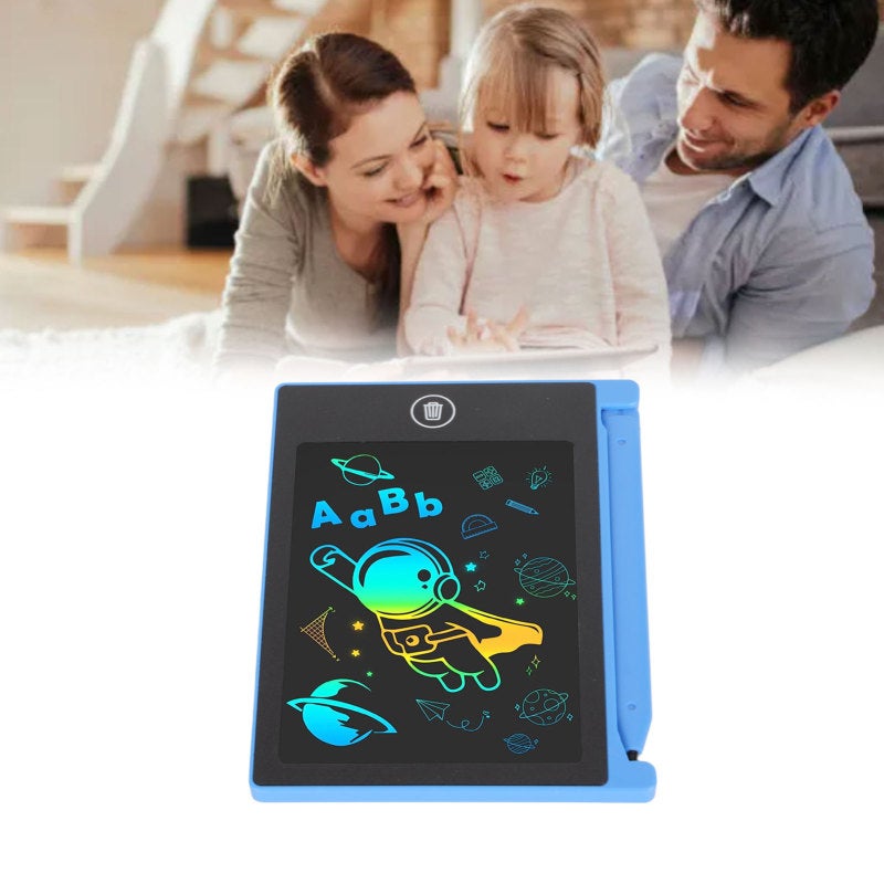 Mini LCD Writing Tablet Waterproof 4.5in Erasable Reusable Electronic Drawing Pad Doodle Board for 3‑6 Years Old - Image 2