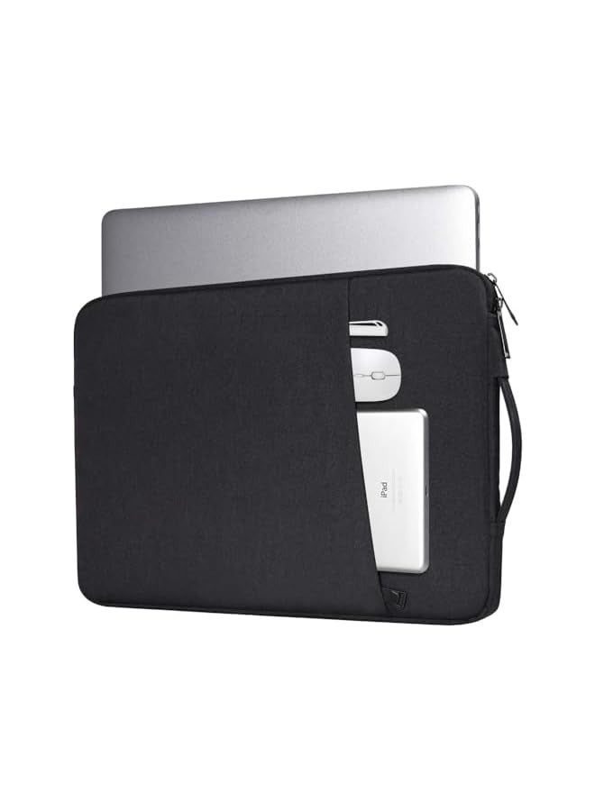 PROMASS Lightweight 15.6 inch Laptop Bag Sleeve Case for Acer Lenovo Dell Asus HP Huawei Water-Resistant Notebook Cover(black, 15.6 inch) 