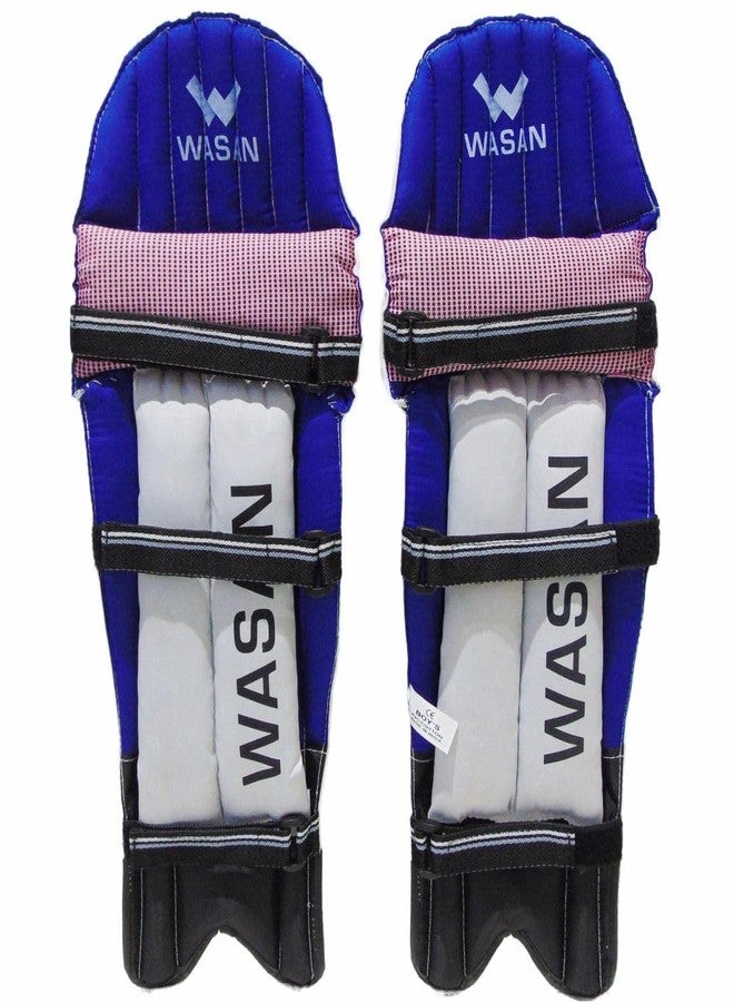 واسان واقي ساق للضرب من واسان للكريكيت | مقاس الأولاد (من 8 إلى 12 سنة) | متوفر لليد اليمنى واليسرى | وسادات واقية خفيفة الوزن للاعبين الصغار - Image 3