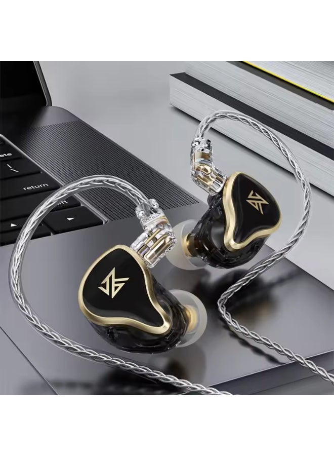 Linsoul KZ ZAS Metal Wired Earphone 16-Unit Hybrid Technology Music Bass In-Ear Monitor Headset Sport Game Noice Cancelling Earphone - Image 4