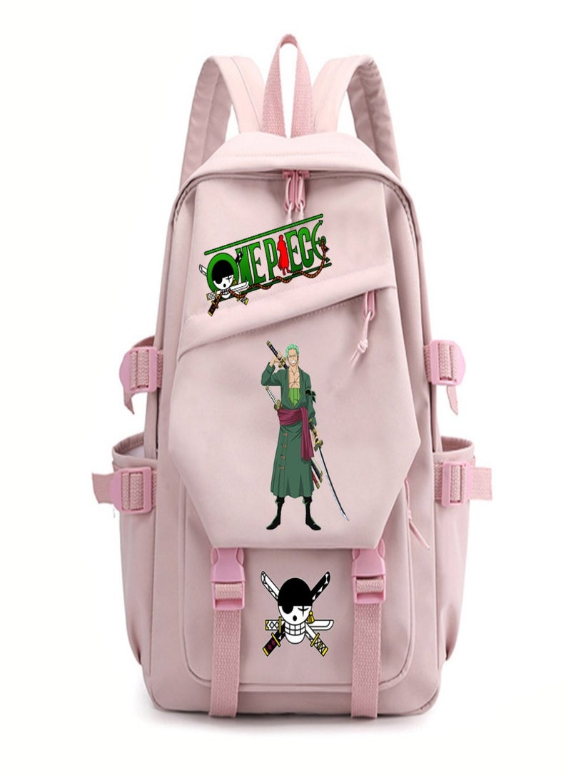 One Piece Roronoa Zoro Children Bag Sackpack Backpack Laptop Sports Bags Fashion for Women Girls Kids