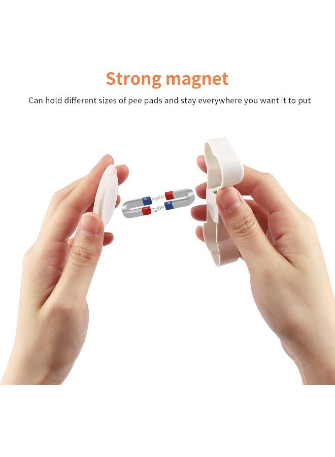 ECVV حامل وسادة التبول للكلاب (عبوة من 2) وسادات جرو تدريب الحيوانات الأليفة - Image 3