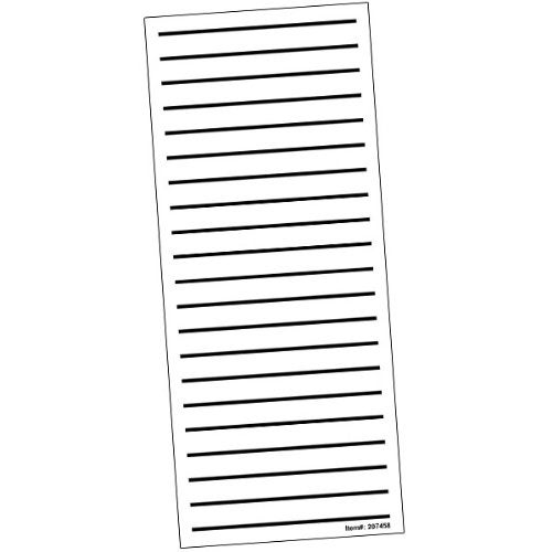 MaxiAids Bold Line Low Vision Shopping List- Pad of 100 - Image 5