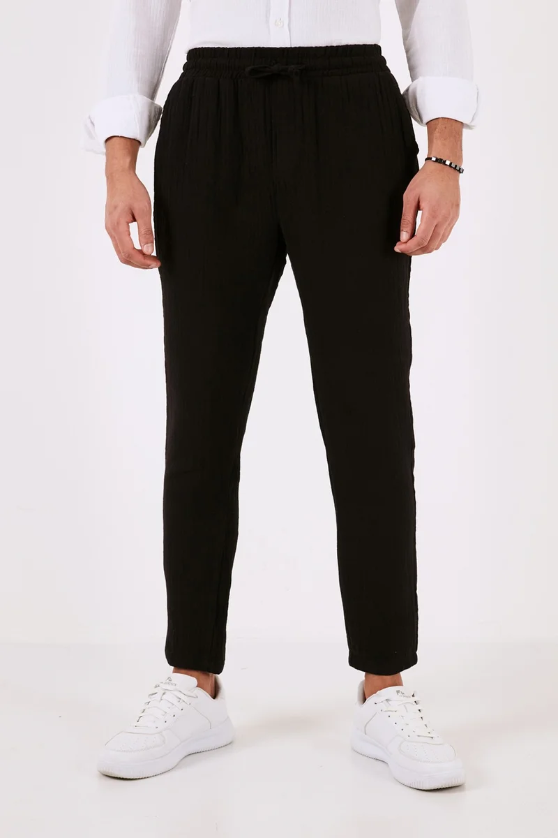 Buratti Cotton Regular Fit Trousers Men's Trousers Cf24S617805