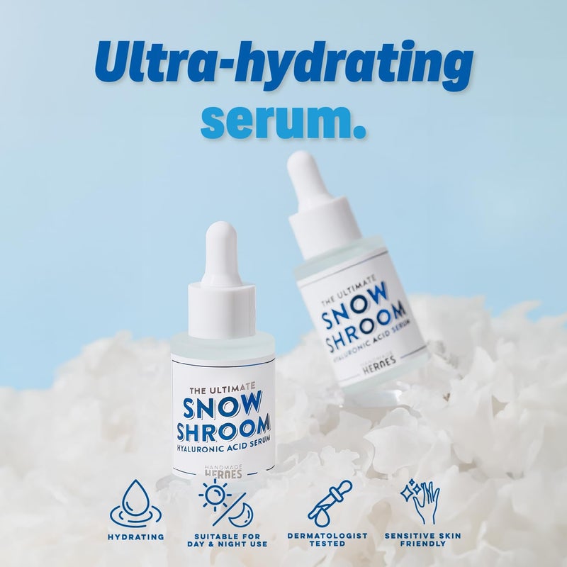 Handmade Heroes All Natural, Vegan Tremella Hyaluronic Acid Serum by Handmade Heroes, Deep Multi Layered Hydration, Moisturize, Plump Skin, Reduce Wrinkles. Fragrance Free - Image 4
