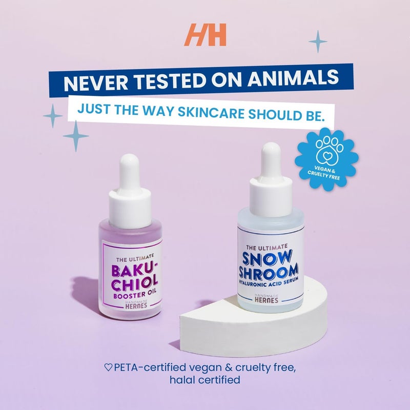 Handmade Heroes All Natural, Vegan Tremella Hyaluronic Acid Serum by Handmade Heroes, Deep Multi Layered Hydration, Moisturize, Plump Skin, Reduce Wrinkles. Fragrance Free - Image 5