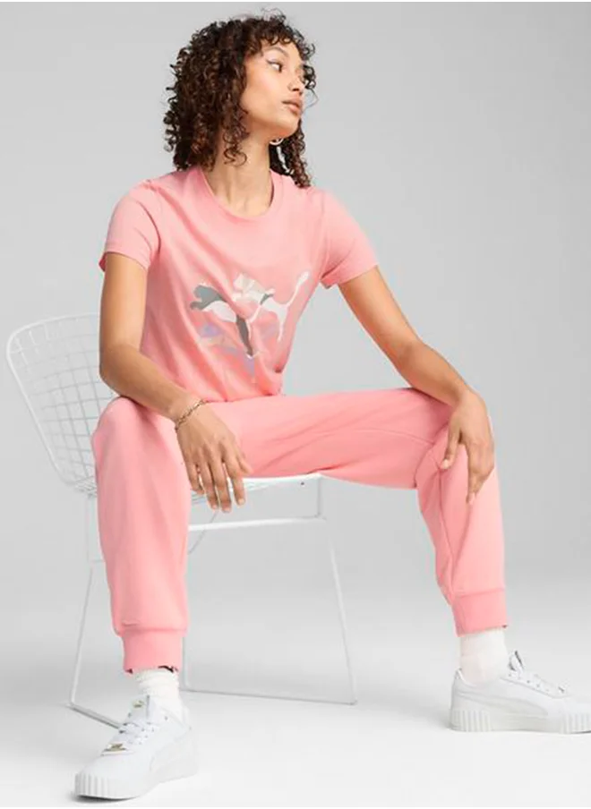 PUMA Graphics Branded Leaf T-Shirt