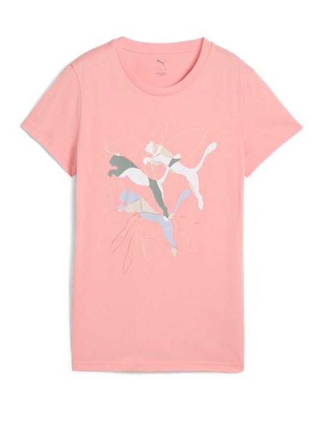 PUMA Graphics Branded Leaf T-Shirt - Image 4