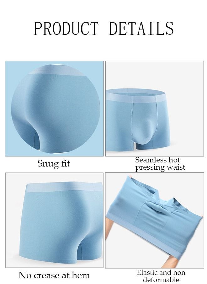 DUNISO 3 Pack Mens Briefs Set Cotton Underwear for Men Breathable and Comfortable Underpants with High Elastic Waistband Boxer Briefs for Teenager Multi-Colors Available Briefs  - Image 2